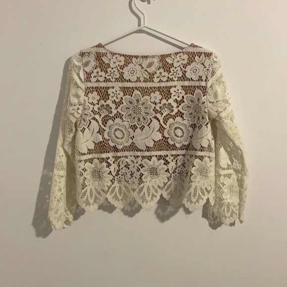 For love and lemons white lace top - Picture 1 of 3